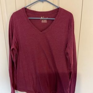 Natural Reflections V-neck top
